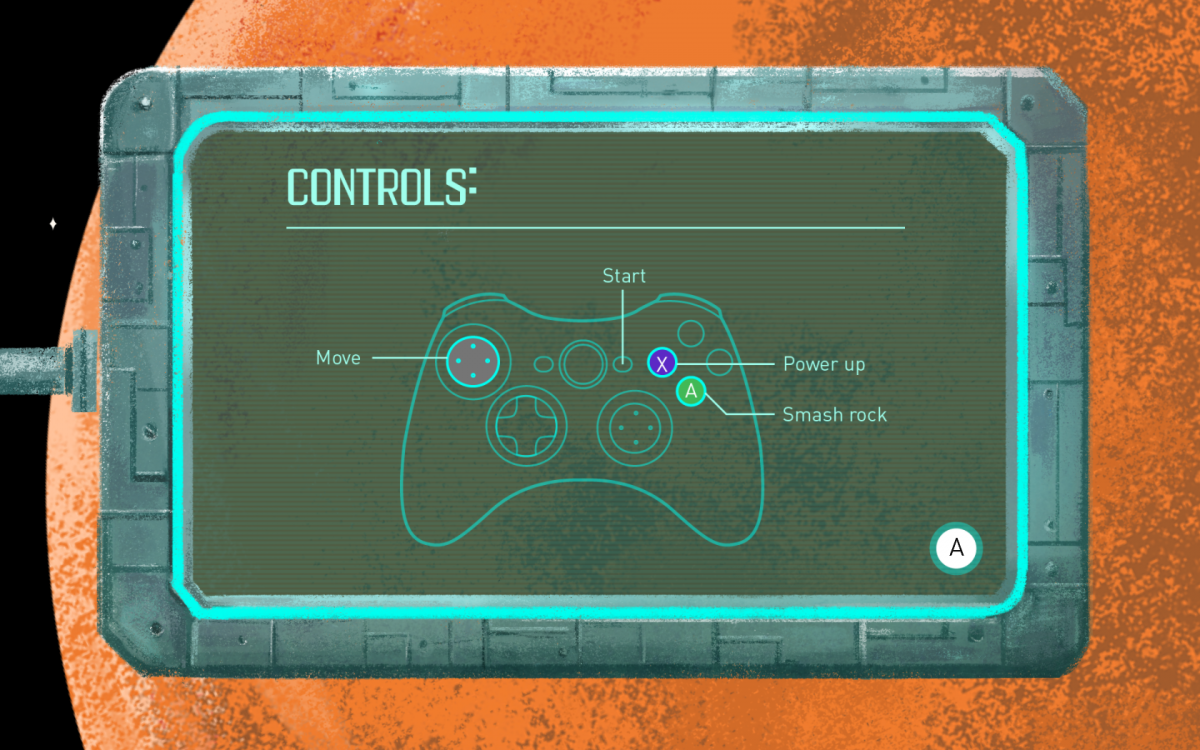 rogue rovers game controls