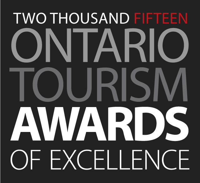 Logo of the 2015 Ontario Tourism Awards of Excellence